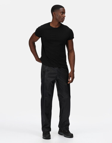 Regatta Stormbreak Overtrousers, Black, S bedrucken, Art.-Nr. 695171013