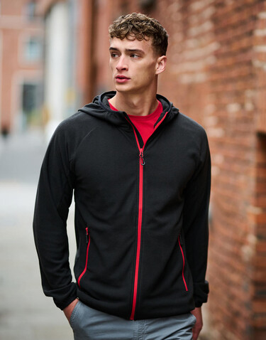 Regatta Navigate Full Zip Fleece, Black/New Royal, S bedrucken, Art.-Nr. 776171493