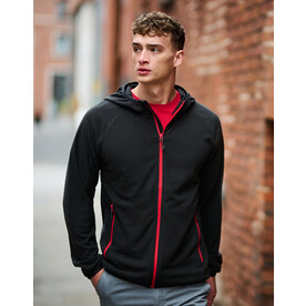 Regatta Navigate Full Zip Fleece, Black/New Royal, S bedrucken, Art.-Nr. 776171493