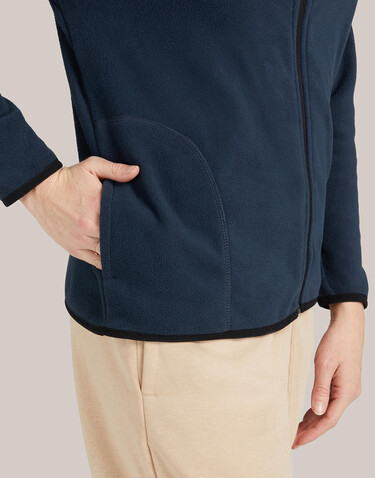 SG Signature Tagless Microfleece Full Zip Women, Dark Black, XS bedrucken, Art.-Nr. 810521042