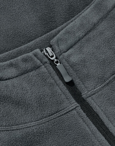 SG Signature Tagless Microfleece Full Zip Women, Dark Black, XS bedrucken, Art.-Nr. 810521042