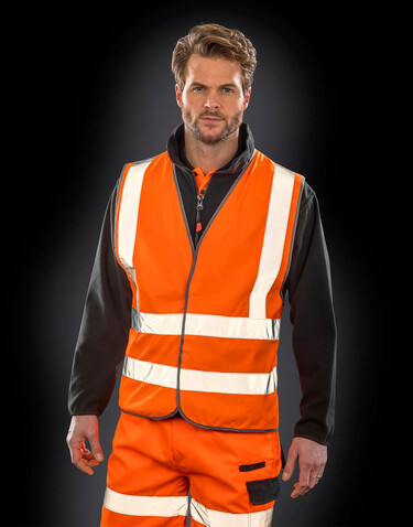 Result Hi-Vis Motorway Vest, Fluorescent Yellow, 2XL/3XL bedrucken, Art.-Nr. 813336058 Result Hi-Vis Motorway Vest, Fluorescent Yellow, 2XL/3XL bedrucken, Art.-Nr. 813336058
