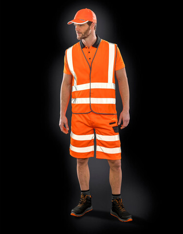 Result Hi-Vis Motorway Vest, Fluorescent Yellow, 2XL/3XL bedrucken, Art.-Nr. 813336058 Result Hi-Vis Motorway Vest, Fluorescent Yellow, 2XL/3XL bedrucken, Art.-Nr. 813336058