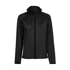 Tee Jays Womens Stretch Fleece, Black, S bedrucken, Art.-Nr. 819541013