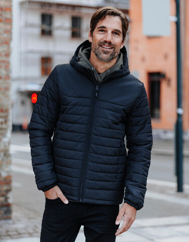 StormTech Men`s Nautilus Quilted Hoody, Navy, S bedrucken, Art.-Nr. 840182002