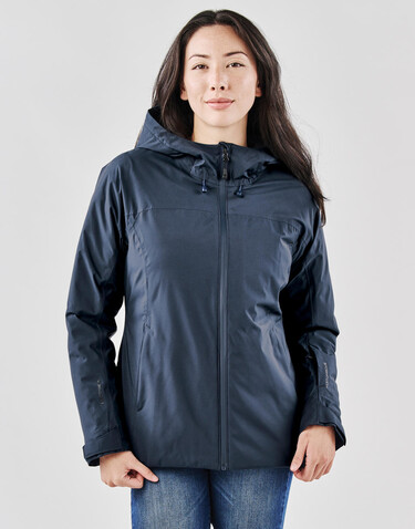StormTech Women`s Nostromo Thermal Shell, Black/Graphite, XS bedrucken, Art.-Nr. 843181491
