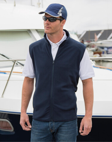 Result Micro Fleece Gilet, Forest, L bedrucken, Art.-Nr. 869335415