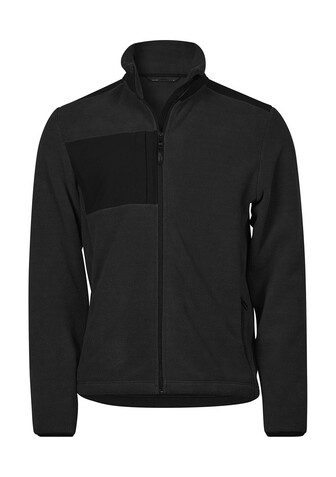 Tee Jays Mountain Fleece, Black/Black, L bedrucken, Art.-Nr. 899541775