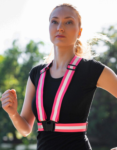Korntex Reflective Body Belt Prague, Royal Blue, One Size bedrucken, Art.-Nr. 900133000
