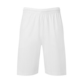 Fruit of the Loom Iconic 195 Jersey Shorts, White, S bedrucken, Art.-Nr. 901010003