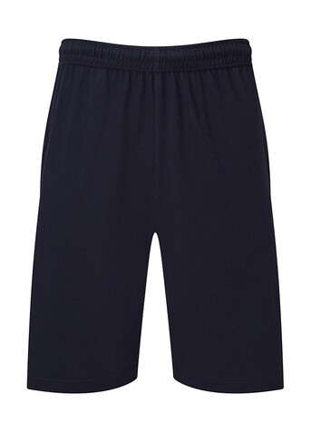 Fruit of the Loom Iconic 195 Jersey Shorts, Deep Navy, L bedrucken, Art.-Nr. 901012025