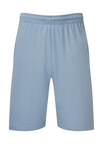 Fruit of the Loom Iconic 195 Jersey Shorts, Mineral Blue, S bedrucken, Art.-Nr. 901013293