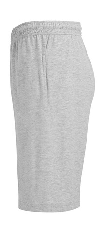 Fruit of the Loom Iconic 195 Jersey Shorts, Heather Grey, M bedrucken, Art.-Nr. 901011234