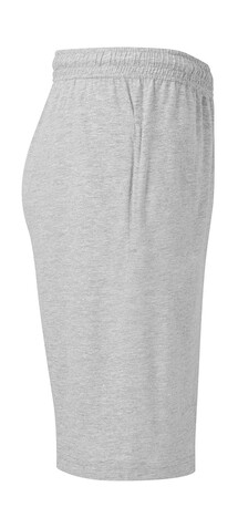 Fruit of the Loom Iconic 195 Jersey Shorts, Heather Grey, M bedrucken, Art.-Nr. 901011234