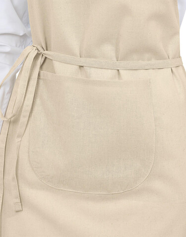 SG ACCESSORIES - BISTRO BUDAPEST Festival Apron with Pocket, White, One Size bedrucken, Art.-Nr. 909590000