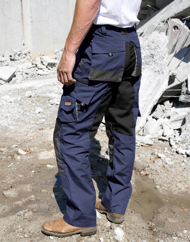 Result Work-Guard Technical Trouser, Navy/Black, L bedrucken, Art.-Nr. 910332404
