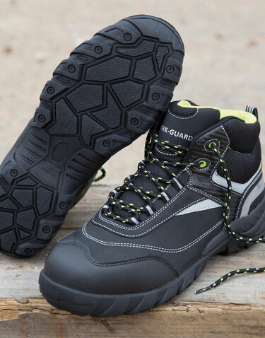 Result Blackwatch Safety Boot, Black/Silver, 12 (47) bedrucken, Art.-Nr. 914331986