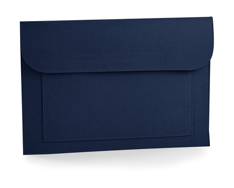Bag Base Felt Laptop/Document Slip, Navy, One Size bedrucken, Art.-Nr. 917292000