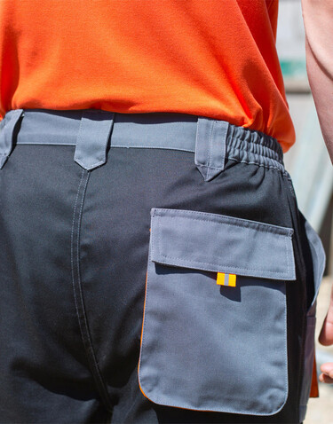 Result LITE Trouser, Royal/Navy/Orange, M bedrucken, Art.-Nr. 918333883