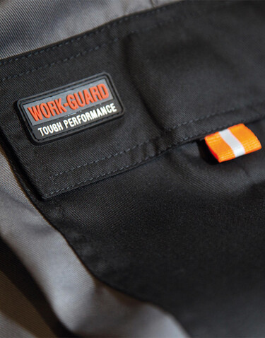 Result LITE Short, Grey/Black/Orange, M bedrucken, Art.-Nr. 919331823