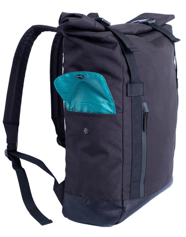 Shugon Budapest Laptop Backpack, Black, One Size bedrucken, Art.-Nr. 921381010