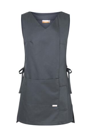 Karlowsky Worksmock Marilies, Anthracite/Anthracite, 0 (XS/S) bedrucken, Art.-Nr. 921671521
