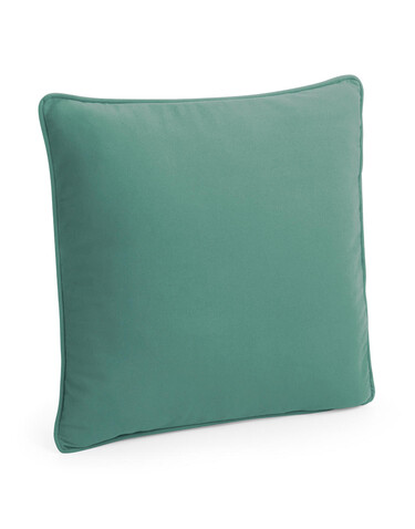 Westford Mill Fairtrade Cotton Piped Cushion Cover, Natural/Sage Green, One Size bedrucken, Art.-Nr. 924280750