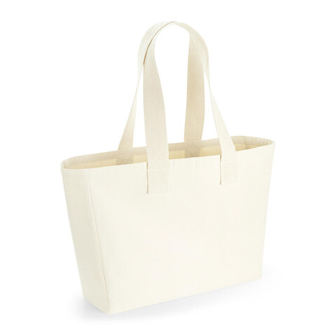 Westford Mill Everyday Canvas Tote, Natural, One Size bedrucken, Art.-Nr. 926280080
