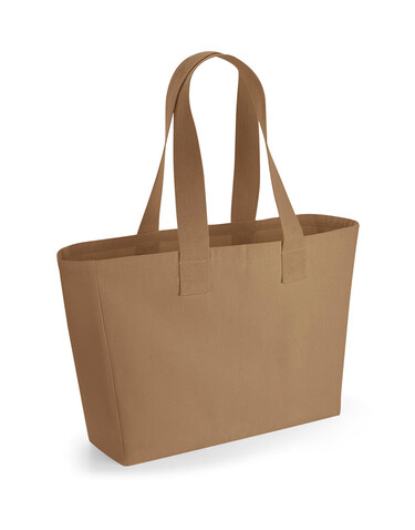 Westford Mill Everyday Canvas Tote, Natural, One Size bedrucken, Art.-Nr. 926280080