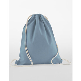 Westford Mill Organic Cotton InCo. Gymsac, White, One Size bedrucken, Art.-Nr. 929280000