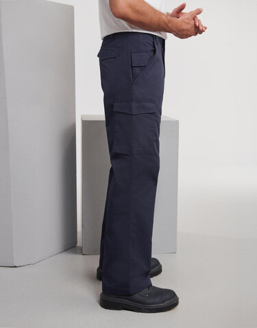 Russell Europe Twill Workwear Trousers length 34, French Navy, 32&quot; (81cm) bedrucken, Art.-Nr. 934002013