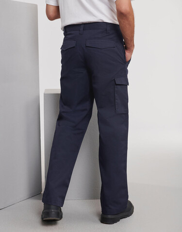 Russell Europe Twill Workwear Trousers length 34, Convoy Grey, 32&quot; (81cm) bedrucken, Art.-Nr. 934001273
