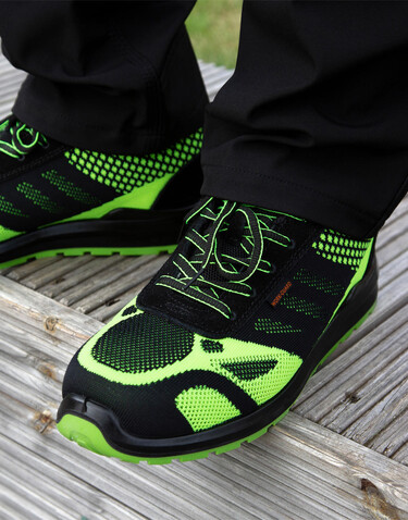 Result Hicks Safety Trainer, Neon Green/Black, 10 (44) bedrucken, Art.-Nr. 939335695