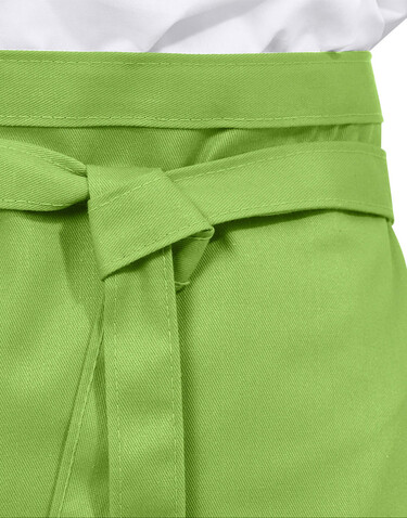 SG ACCESSORIES - BISTRO ROME Medium Length Bistro Apron, Grey, One Size bedrucken, Art.-Nr. 942591210