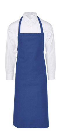 SG ACCESSORIES - BISTRO PARIS Bib Apron, Royal, One Size bedrucken, Art.-Nr. 944593000