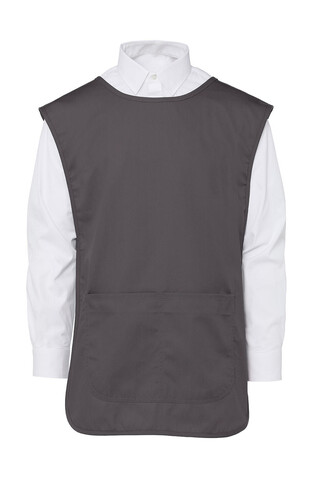 SG ACCESSORIES - BISTRO MADRID Women’s Cobbler Apron, Grey, 1 (XS-M) bedrucken, Art.-Nr. 948591214