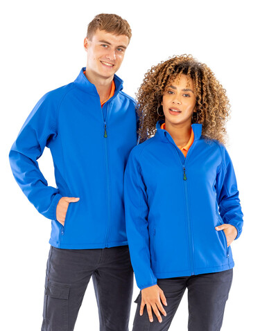 Result Women`s Recycled 2-Layer Printable Softshell Jkt, Black, XS bedrucken, Art.-Nr. 960331012