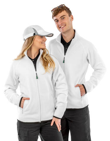 Result Recycled Fleece Polarthermic Jacket, Black, XS bedrucken, Art.-Nr. 966331012