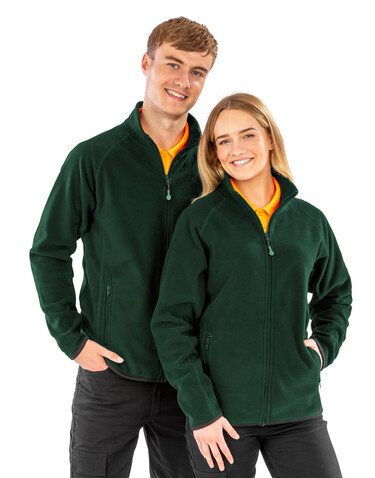 Result Recycled Fleece Polarthermic Jacket, Black, XS bedrucken, Art.-Nr. 966331012