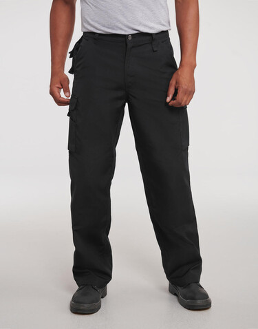 Russell Europe Heavy Duty Workwear Trouser length 30, Black, 46&quot; (117cm) bedrucken, Art.-Nr. 976001010