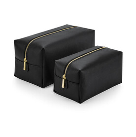 Bag Base Boutique Toiletry/Accessory Case, Black, M bedrucken, Art.-Nr. 981291013