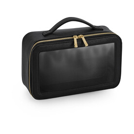 Bag Base Boutique Clear Travel Case, Black, One Size bedrucken, Art.-Nr. 984291010 Bag Base Boutique Clear Travel Case, Black, One Size bedrucken, Art.-Nr. 984291010