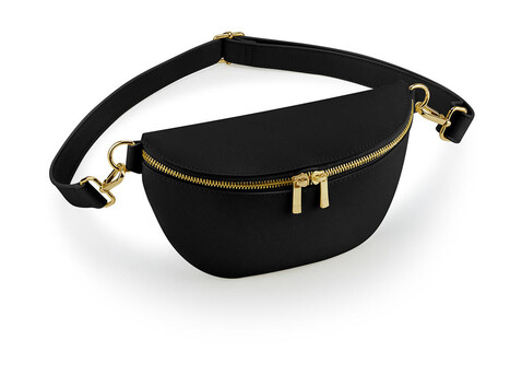 Bag Base Boutique Waist Bag, Black, One Size bedrucken, Art.-Nr. 989291010