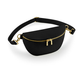 Bag Base Boutique Waist Bag, Black, One Size bedrucken, Art.-Nr. 989291010