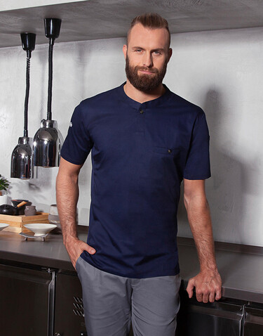Karlowsky Workshirt Performance Short Sleeve, Sage, 2XL bedrucken, Art.-Nr. 995675037