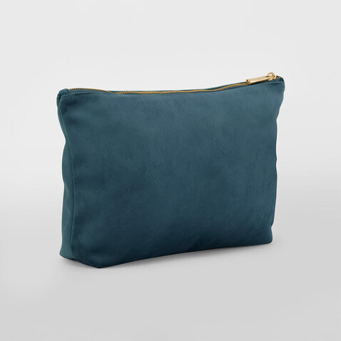 Bag Base Velvet Accessory Bag, BlueTopaz, L bedrucken, Art.-Nr. 999293235