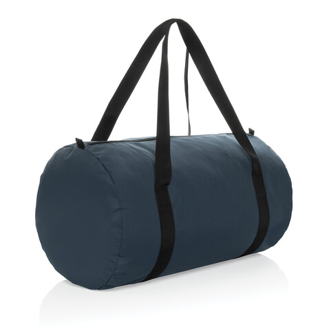 Dillon AWARE™ RPET faltbare Sporttasche navy blau bedrucken, Art.-Nr. P763.1825