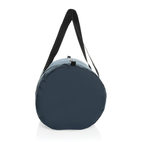 Dillon AWARE™ RPET faltbare Sporttasche navy blau bedrucken, Art.-Nr. P763.1825
