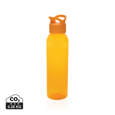 Oasis RCS recycelte PET Wasserflasche 650ml orange bedrucken, Art.-Nr. P437.038