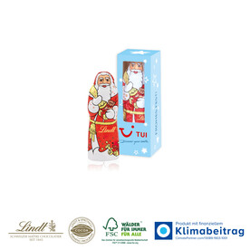 Weihnachtsmann von Lindt, 10 g bedrucken, Art.-Nr. 95498-W